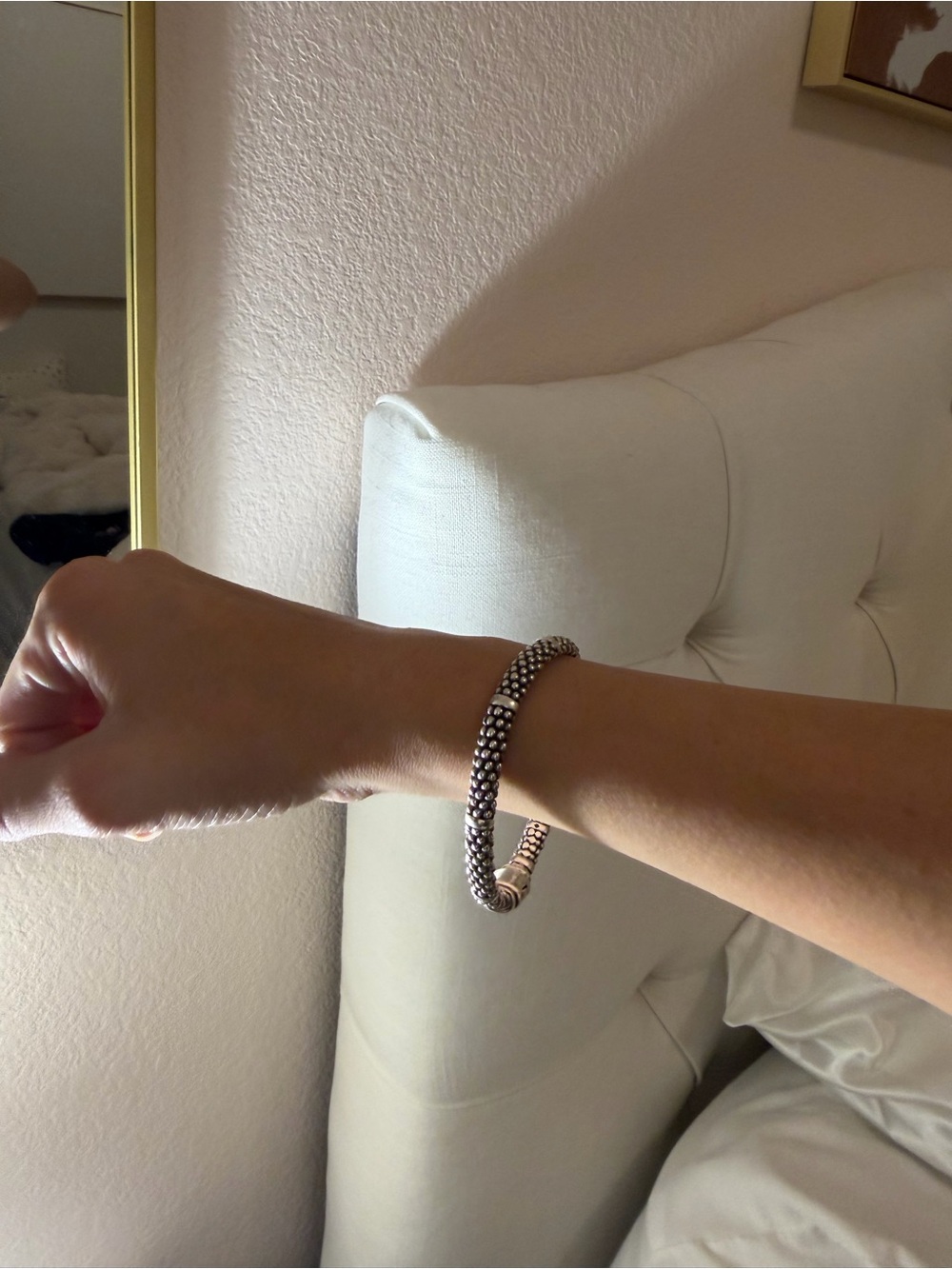 LAGOS Sterling Silver Caviar Station Bracelet - Silver - Picture 4 of 4